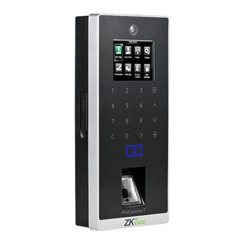 ZKTeco ProCapture-T User manual