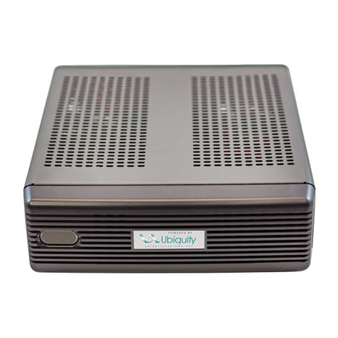 TCS Ubiquity QD2040b User manual