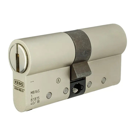 Assa Abloy KESO Instructions for use Assa Abloy KESO Instructions for use