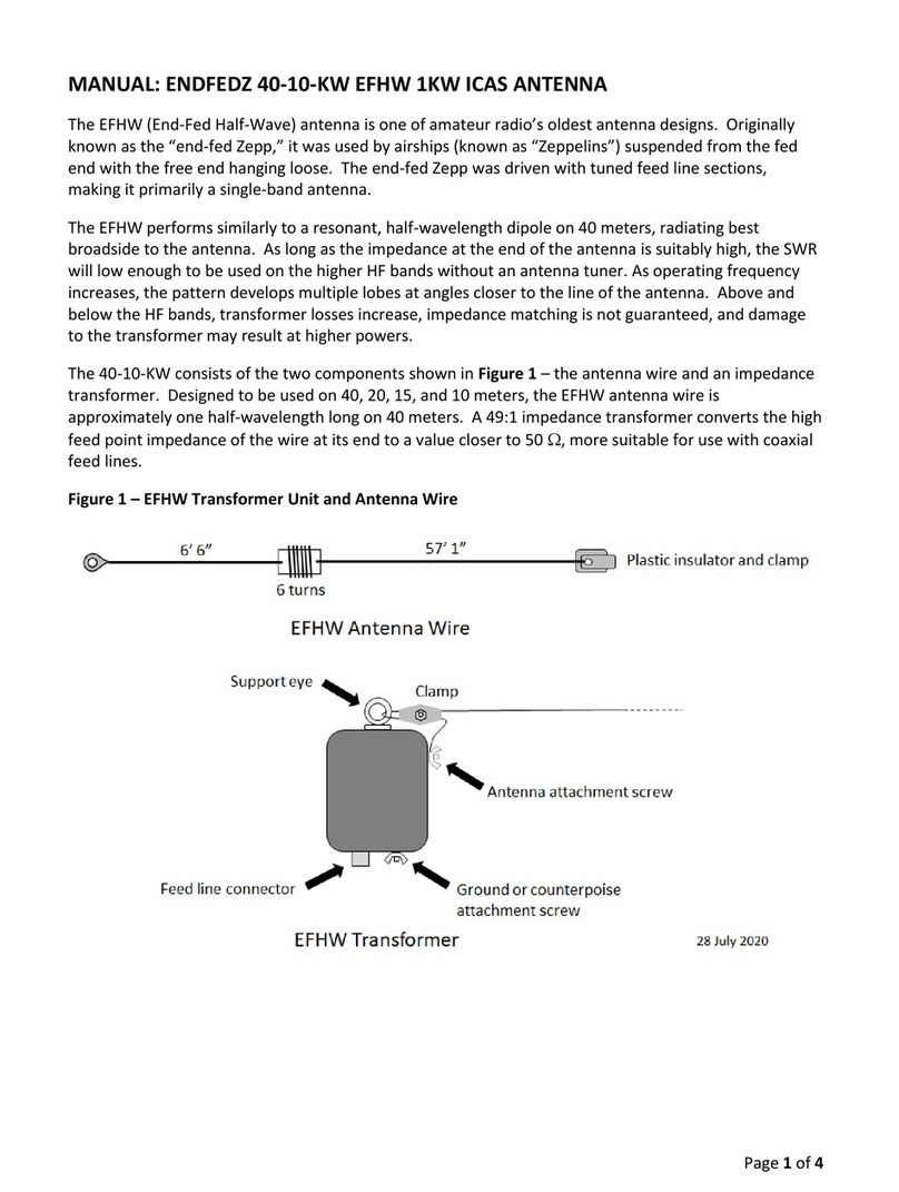 VIBROPLEX ENDFEDZ manual