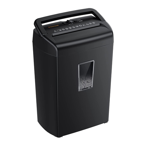 Bonsaii DocShred C209-D instruction manual