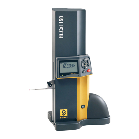 Sylvac Hi Cal 150 User manual