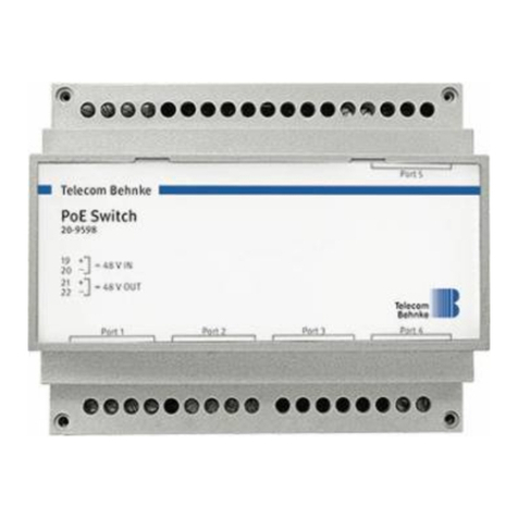 Telecom Behnke 20-9598 instructions