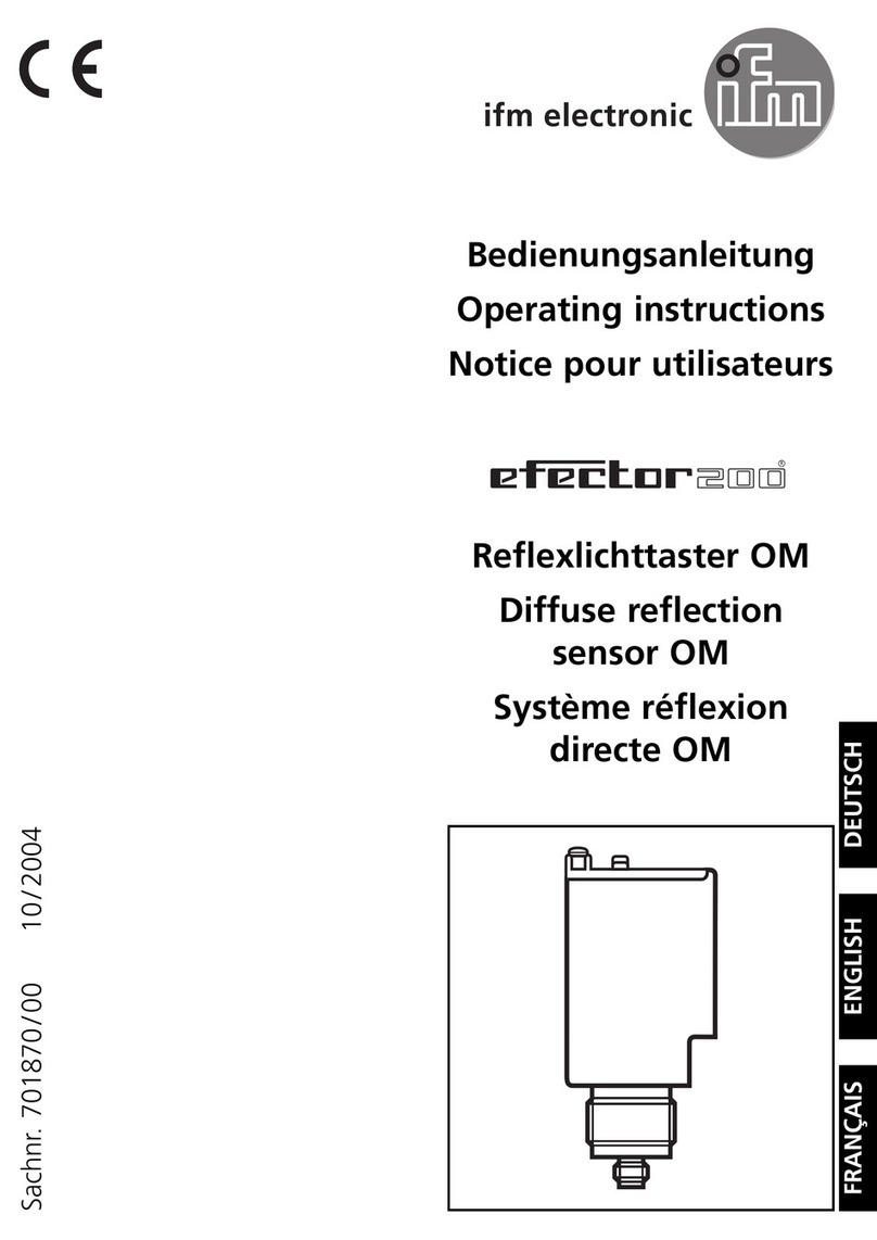 IFM Efector 200 OM operating instructions
