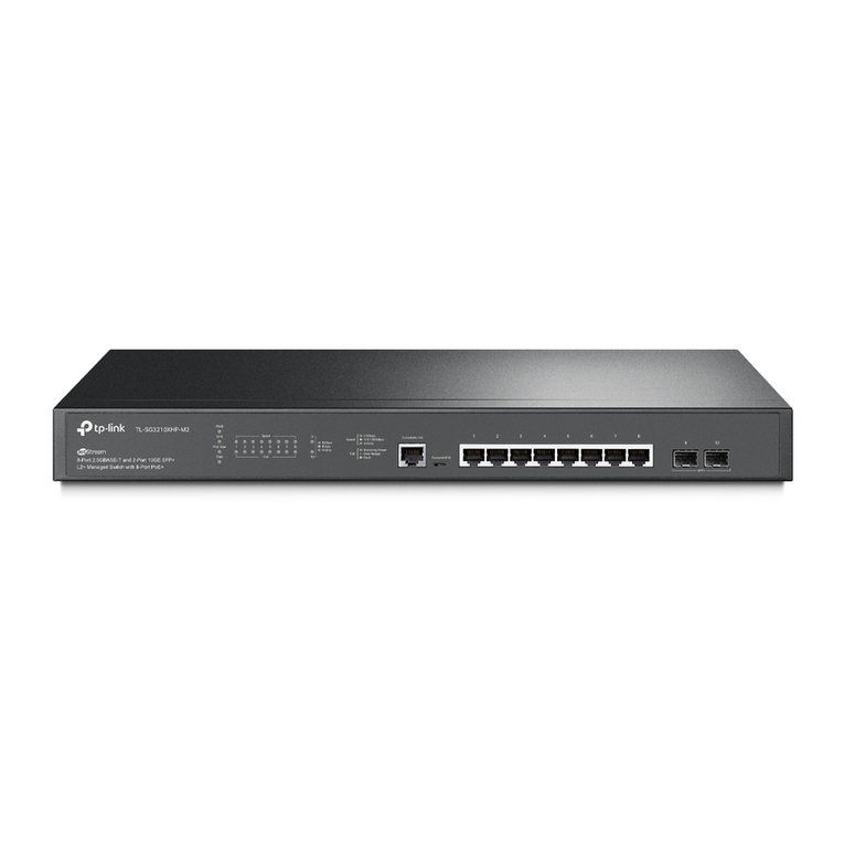 TP-Link JetStream TL-SG3210XHP-M2 User manual
