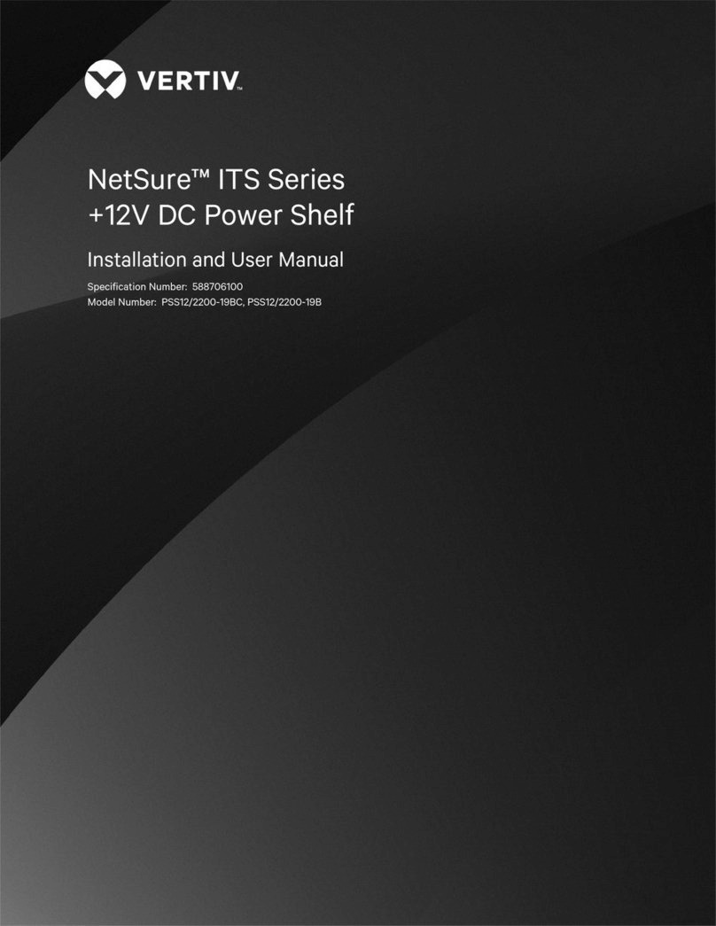 Vertiv NetSure ITS Series User manual