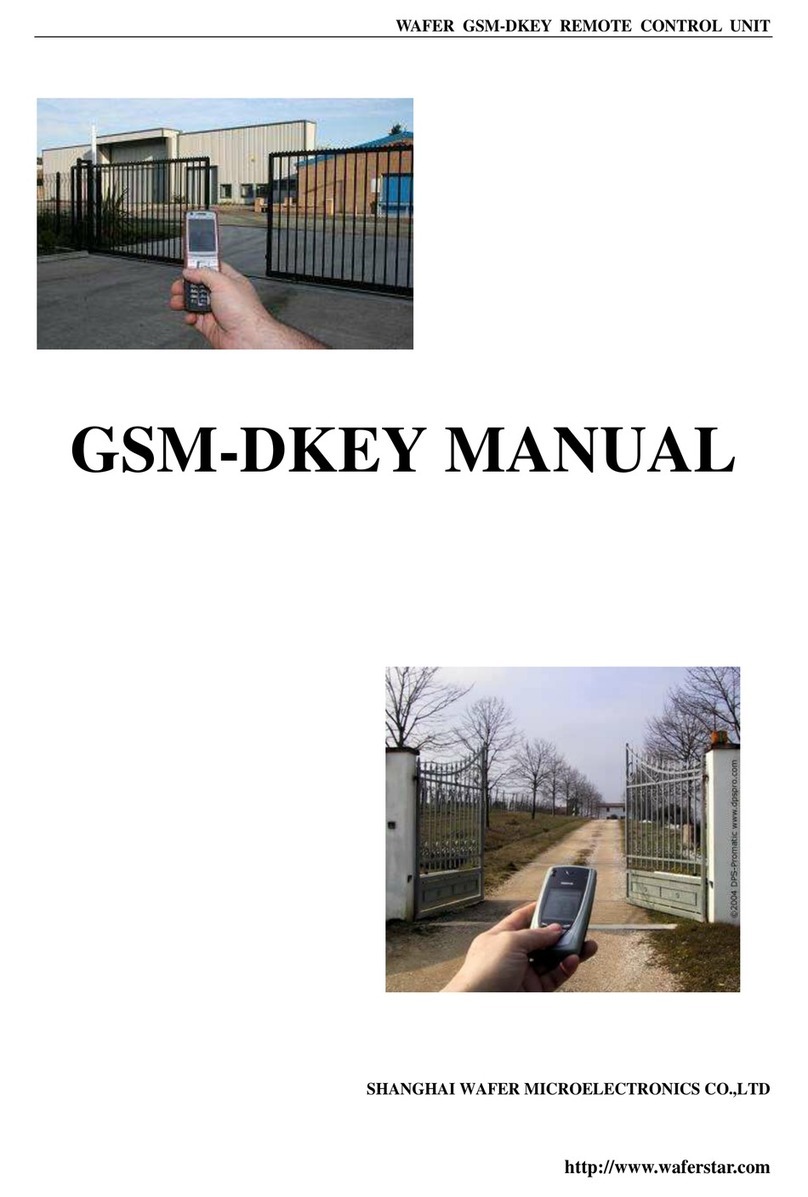 WAFER GSM-DKEY User manual
