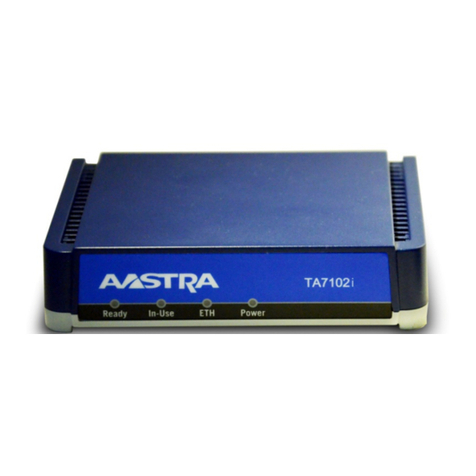 Aastra TA7102i Manual