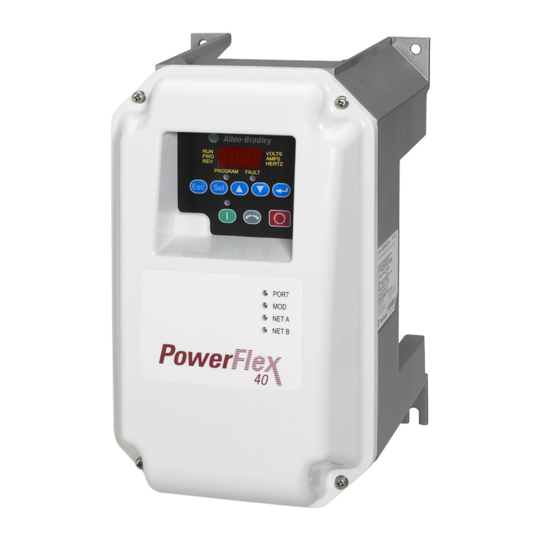 Rockwell Automation Allen Bradley PowerFlex40 User manual