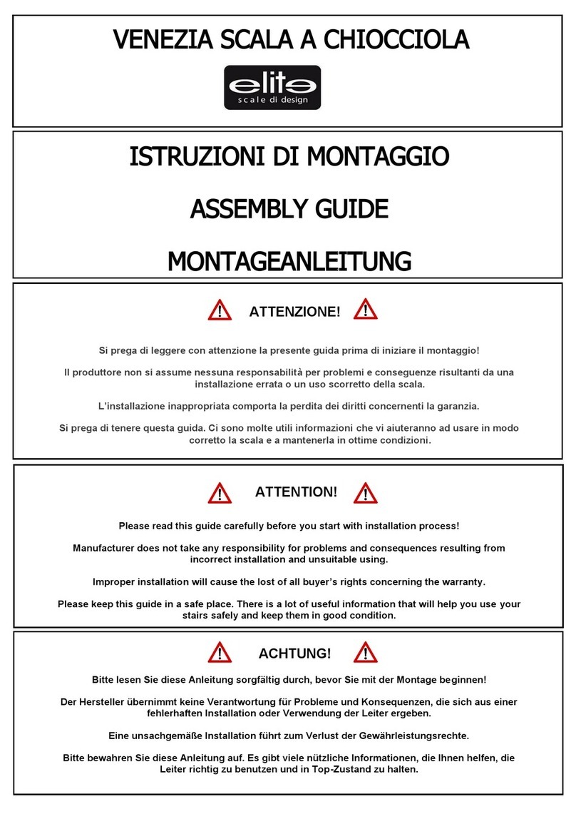 Elite VENEZIA Assembly guide