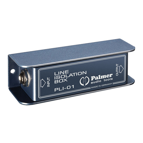 Palmer PLI01 manual