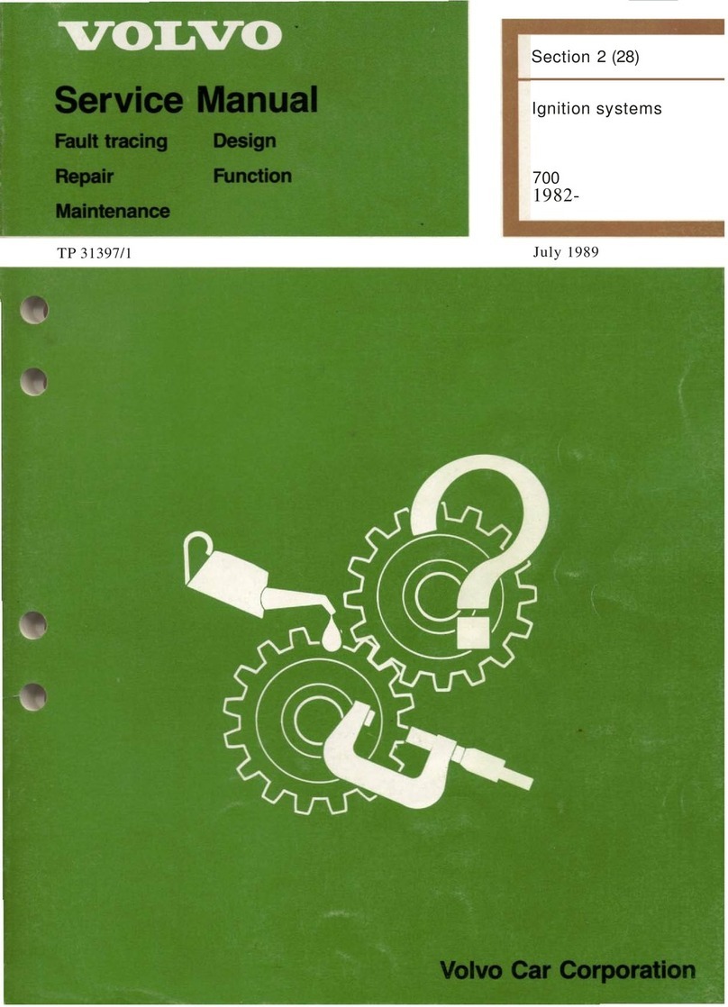 Volvo 819 E User manual