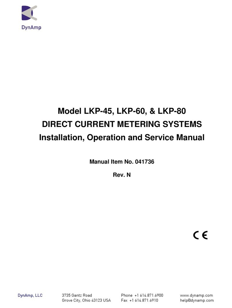 DynAmp LKP Series Installation, operation and service manual