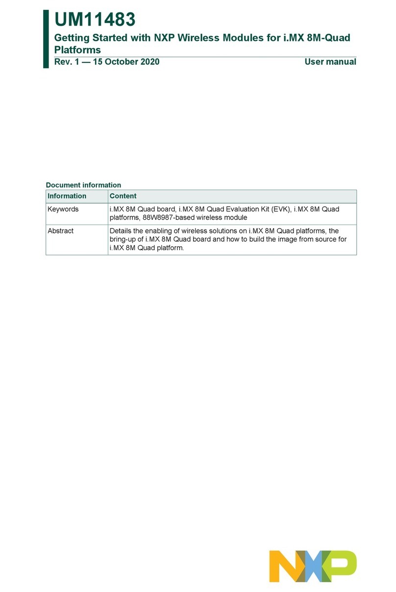 NXP Semiconductors 88W8987 Getting started