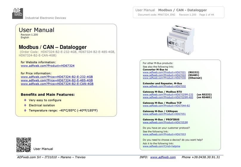 ADF Web HD67324-B2-E-232-4GB user manual