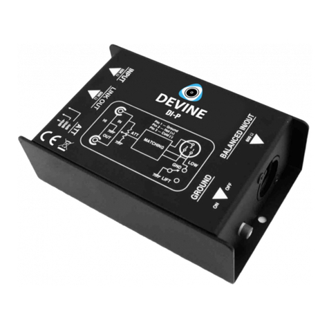 Devine DI-P user manual