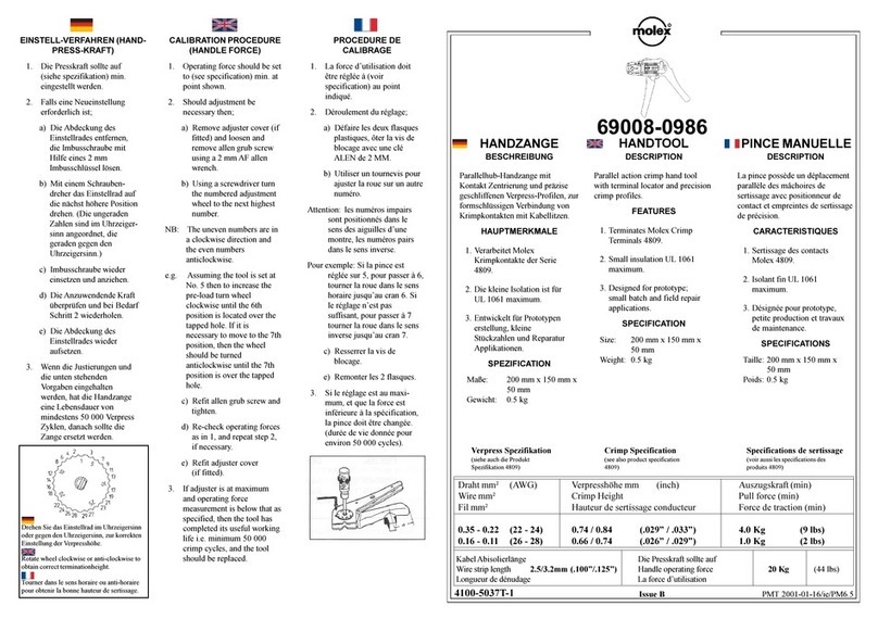 molex 207129 Series User manual