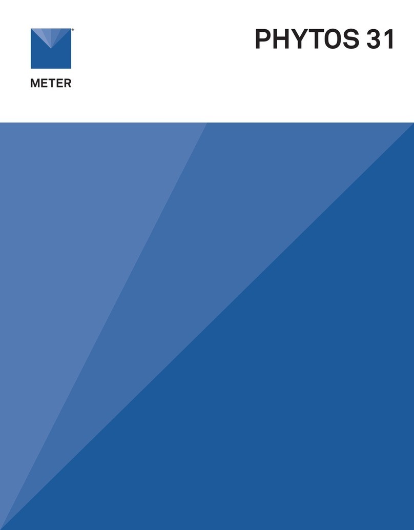 METER PHYTOS 31 manual