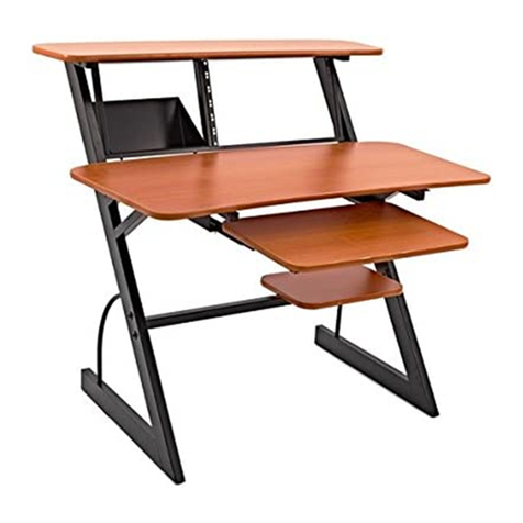 Gear4music 4 Tier Home Studio Desk Assembly guide Gear4music 4 Tier Home Studio Desk Assembly guide