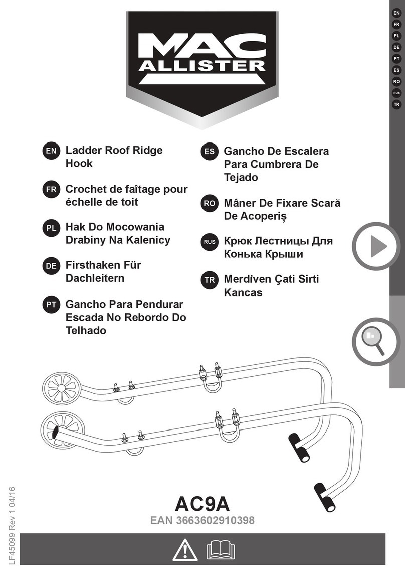 Mac allister AC9A User manual