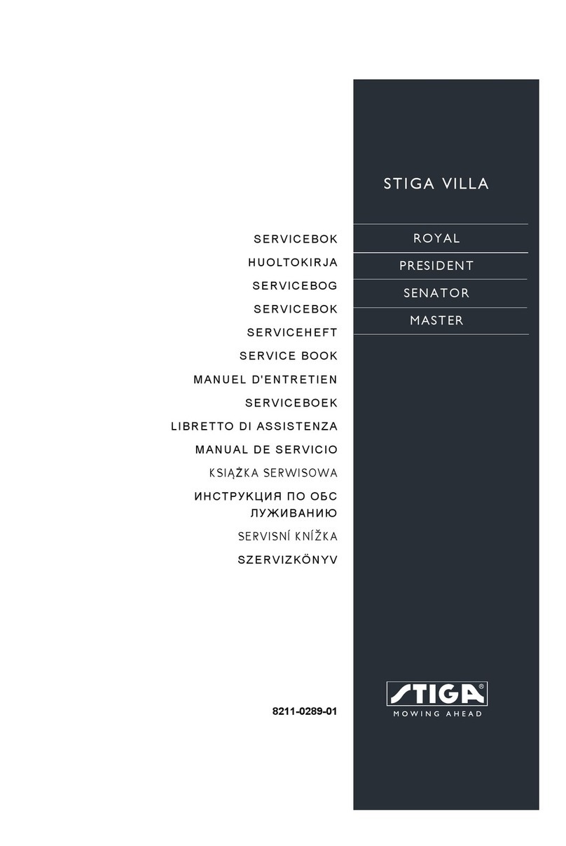 Stiga VILLA Series Product guide