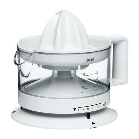 Braun CJ 3000 manual