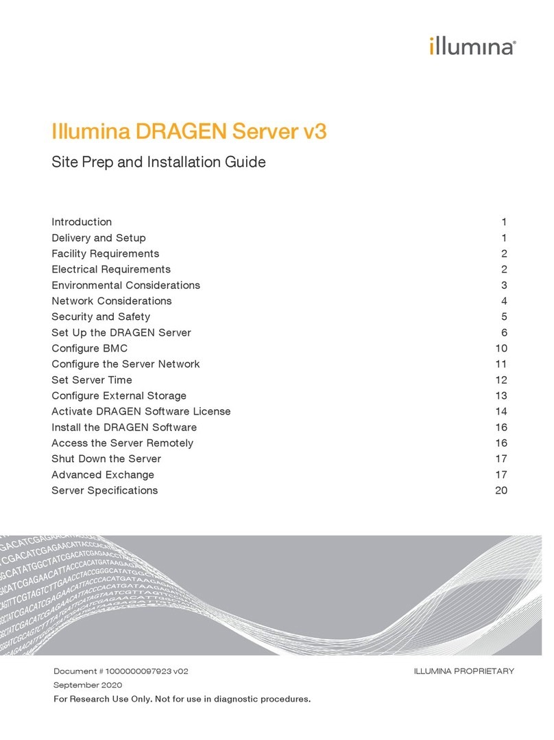 illumina DRAGEN v3 Site Prep and Installation Guide