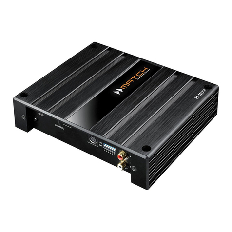 Audiotec Fischer Match PP 52DSP manual