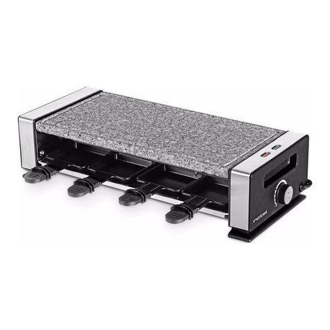 Rotel RACLETTEGRILL1232CH User manual Rotel RACLETTEGRILL1232CH User manual