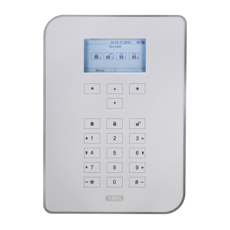 Abus SECVEST User guide Abus SECVEST User guide