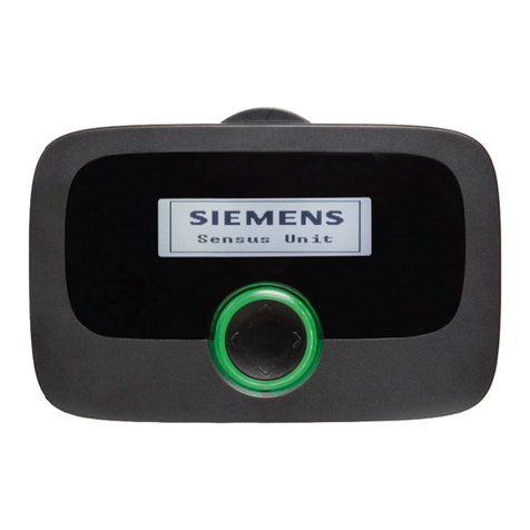 Siemens Sitraffic Sensus Unit C3077 Installation and safety instructions