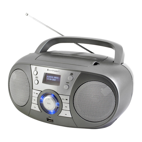 SOUNDMASTER SCD1800 manual