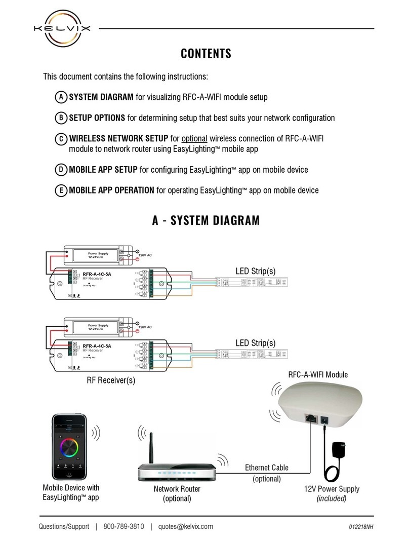 Kelvix RFC-A-WIFI instructions