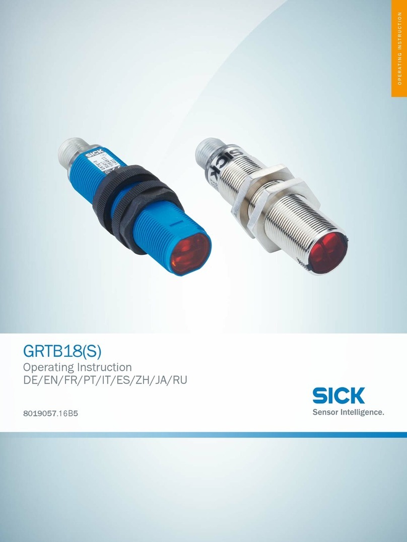 SICK GRTB18 Operating	 instruction