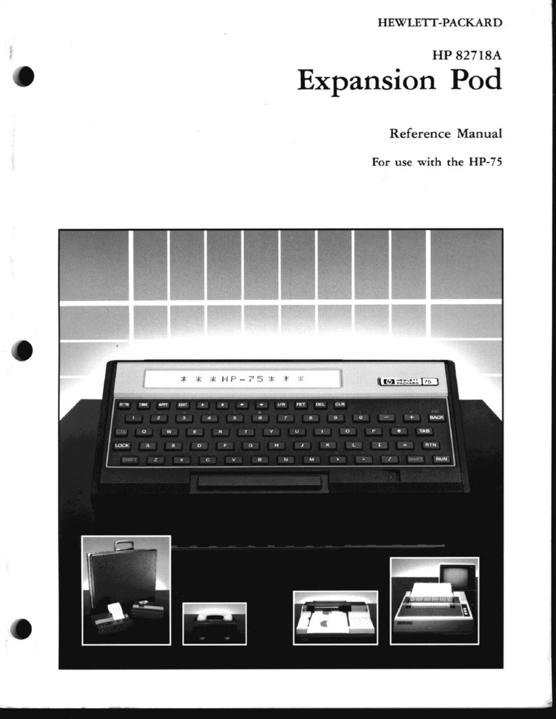 HP 82718A User manual