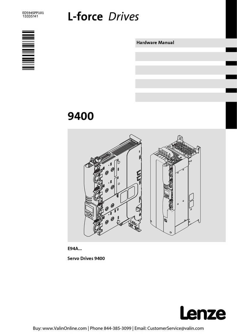 Lenze L-force 9400 Series User manual