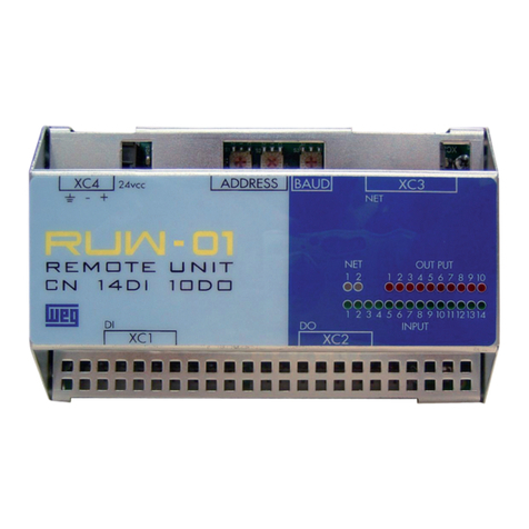 WEG RUW-01 Installation, configuration and operations guide