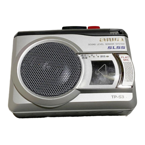 Aiwa TP-S3 User manual