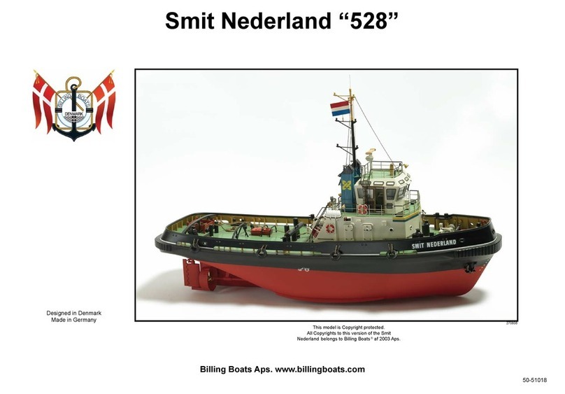 Billing Boats Smit Nederland 528 User manual