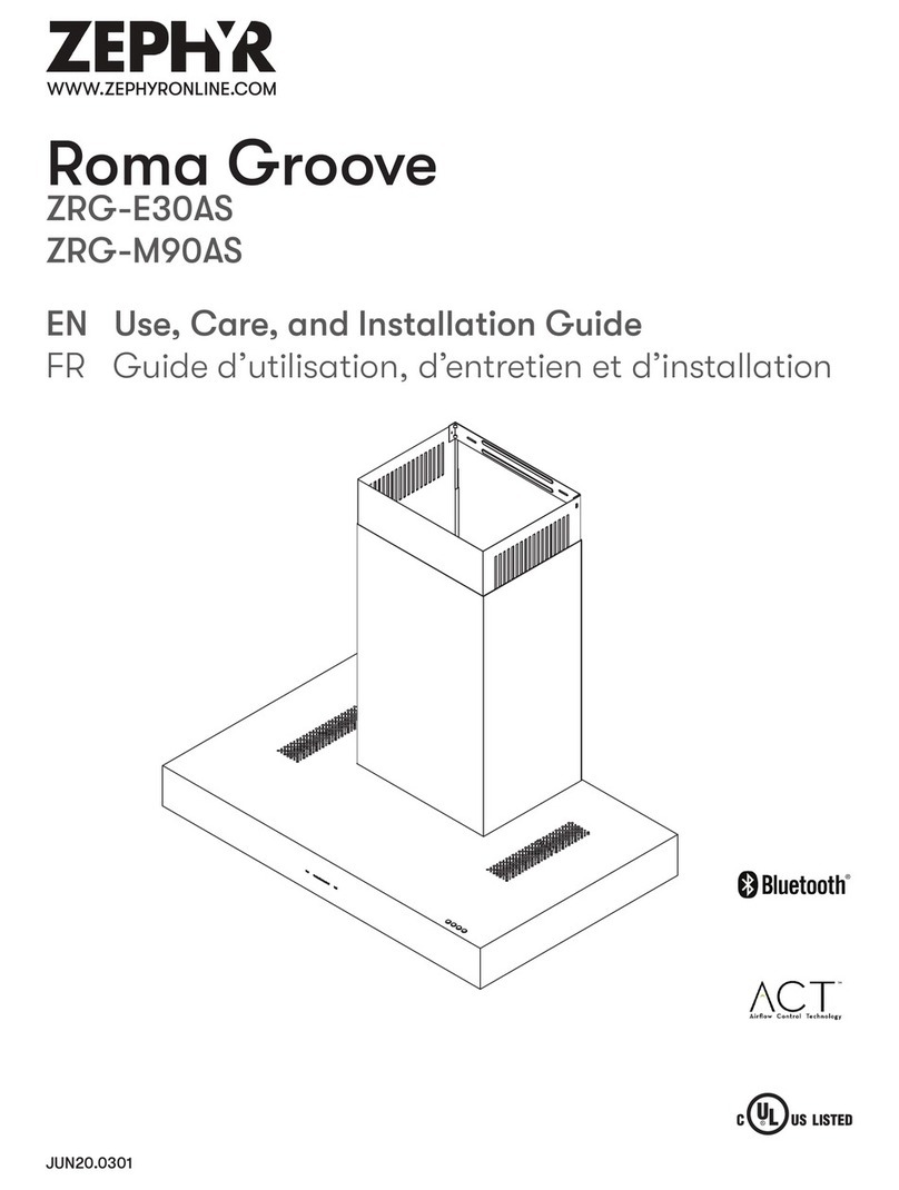 Zephyr Roma Groove Installation guide