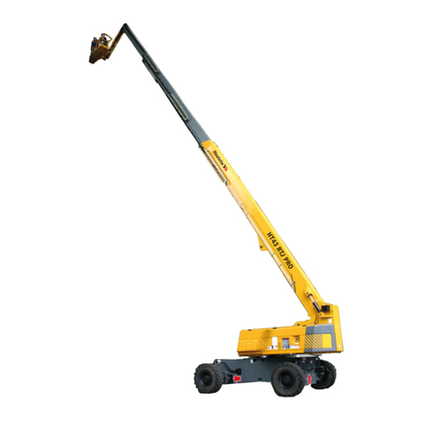 Haulotte HT43RTJ PRO Maintenance book