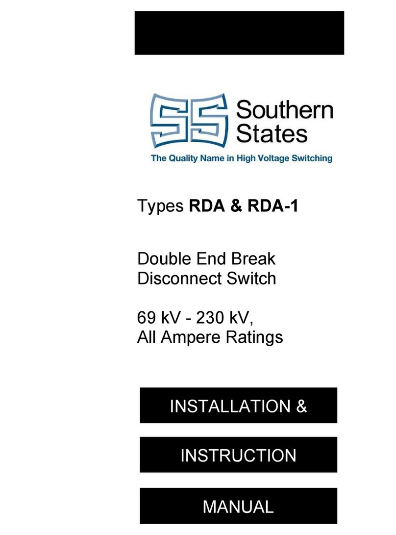 Southern States RDA Installation instructions manual Southern States RDA Installation instructions manual