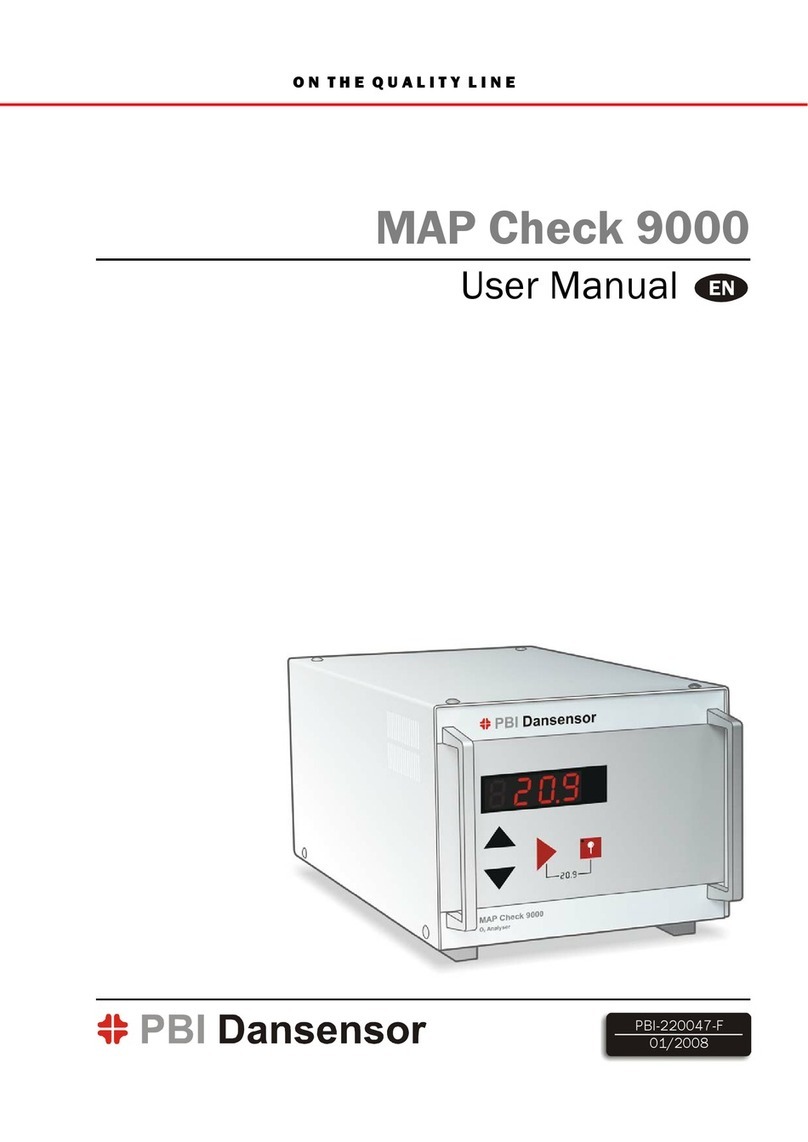 PBI Dansensor MAP Check 9000 user manual