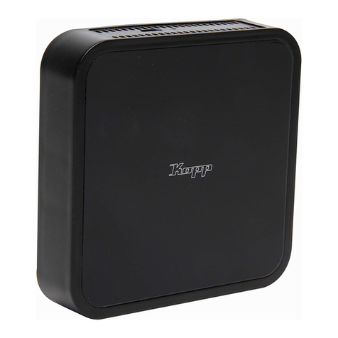 Kopp Free-control Gateway MINI User manual