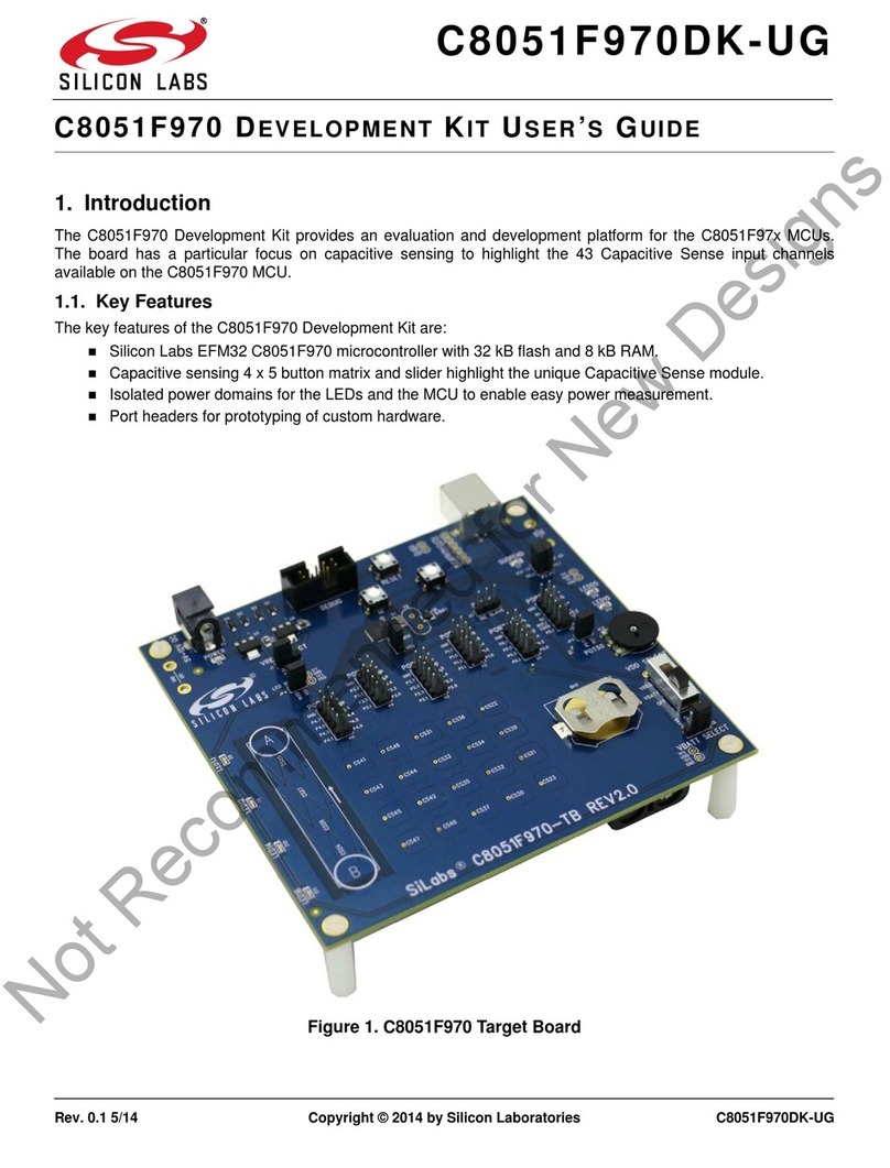 Silicon Laboratories C8051F970 User manual