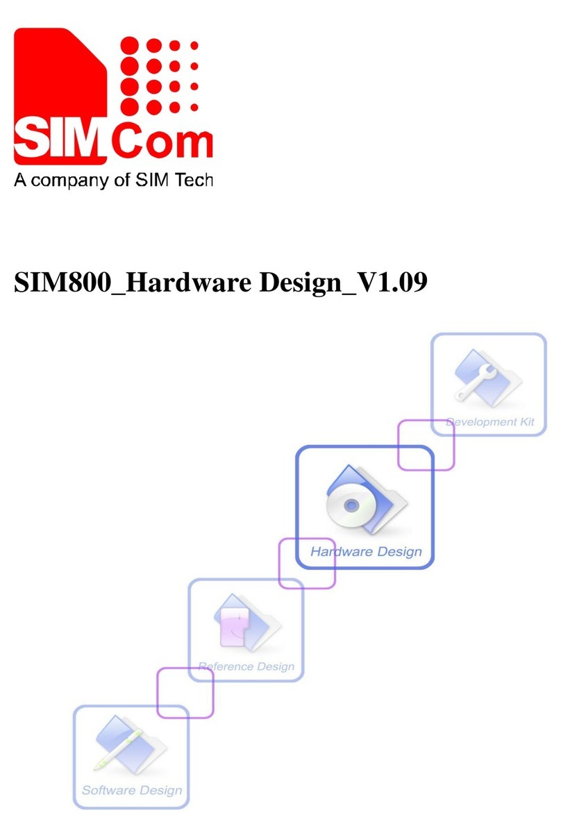 SimTech SIMCom SIM800 Supplement