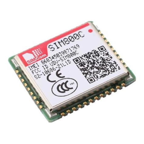 SimTech SIMCom SIM800C Supplement