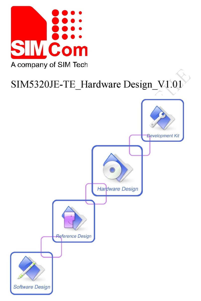 SimTech SimCom SIM5320JE-TE Hardware design