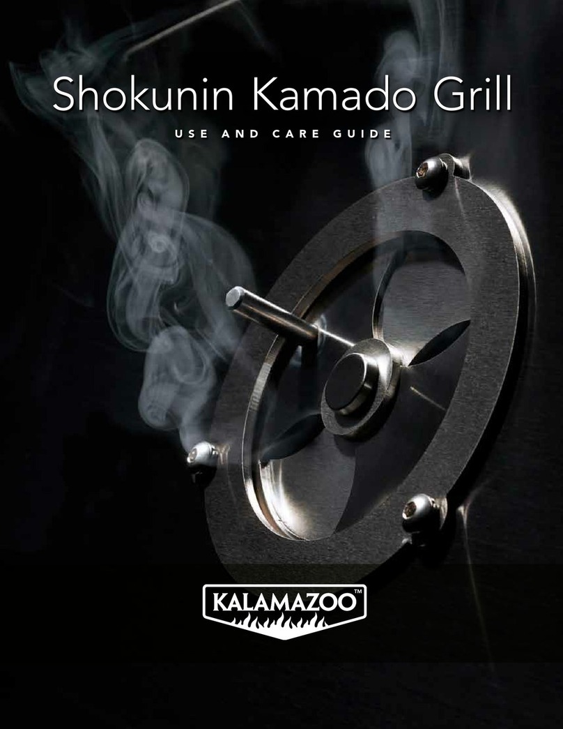Kalamazoo Shokunin Kamado Use and care guide