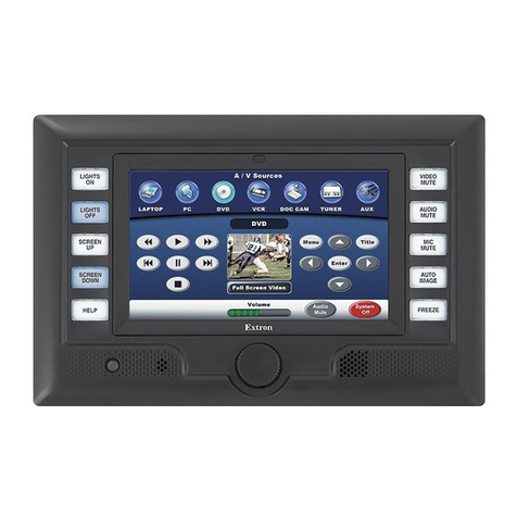 Extron electronics TLP 700MV User manual